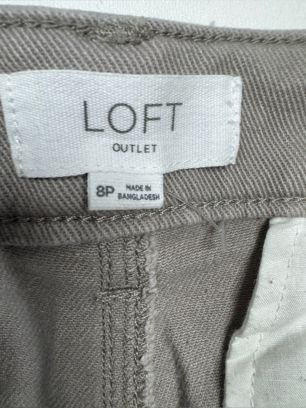 LOFT Palmer Wide Leg Crop Jeans Womens Size 8 Petite - Picture 5 of 13